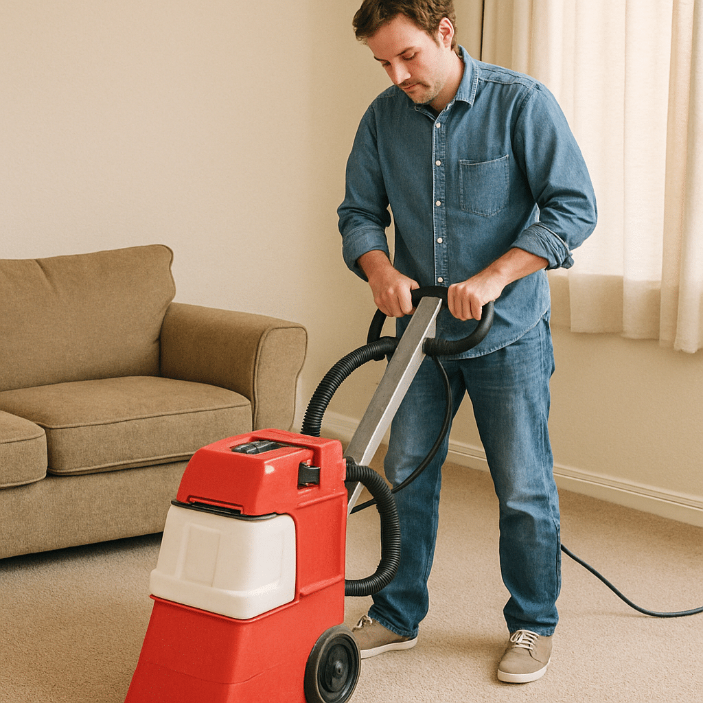 Home carpet cleaning