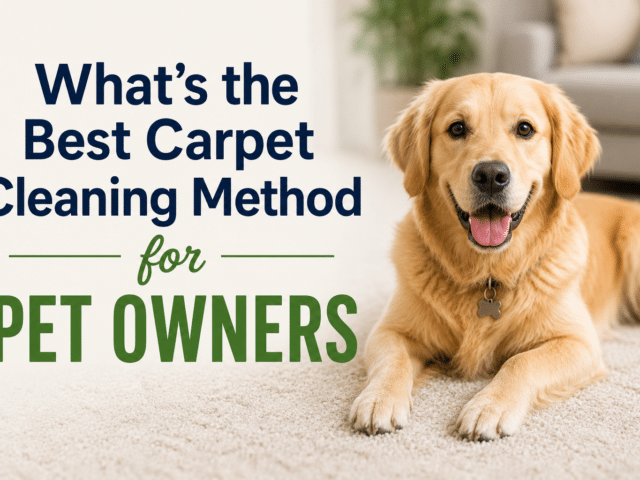 What’s the Best Carpet Cleaning Method for Pet Owners in Roseville, CA?